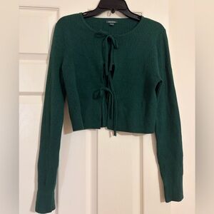 Wild Fable Sage Ribbed Knit Top